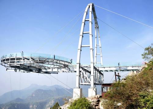 Il Belvedere di Shilinxia è da record: la vista è mozzafiato