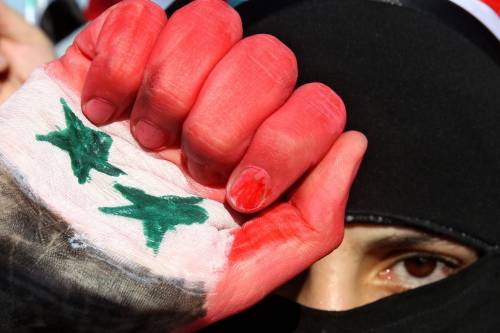 Strategia della tensione, Siria e "ribelli moderati"