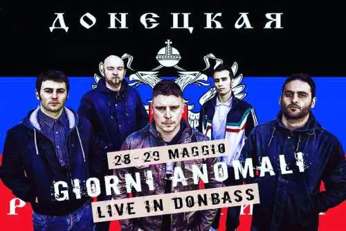Quella band italiana che aiuta il Donbass