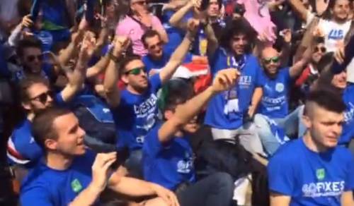 Gli italiani invadono Leicester: "Grazie Ranieri"
