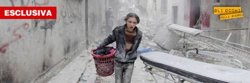 Tra le bombe di Aleppo