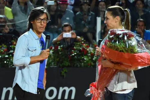 Pennetta, lacrime e commozione: Roma omaggia la campionessa 