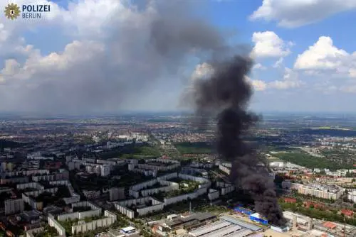 Nube nera a Berlino