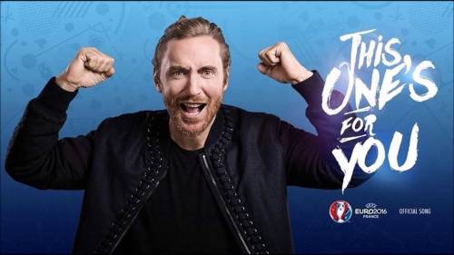 "This One's For You" di David Guetta è l'inno ufficiale degli Europei 2016