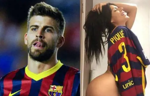 Suzy Cortez corteggia Gerard Piqué usando il lato b