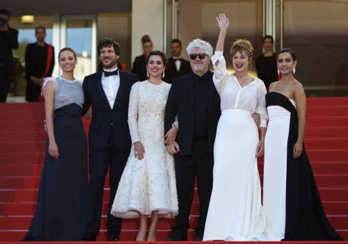Pedro Almodovar a Cannes, foto