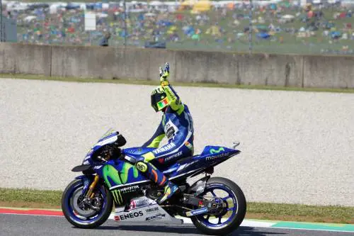 La fame di Valentino, cannibale della moto