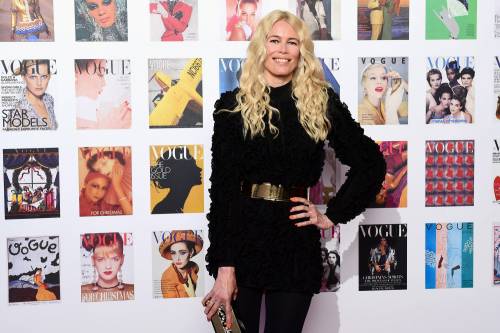 Claudia Schiffer irriconoscibile alla festa di Vogue