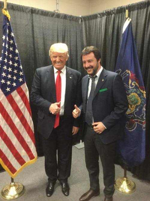 Salvini e il dilemma su Trump: "Tradisce le sue idee, non va"