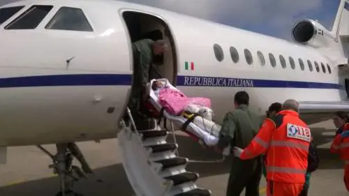 Gli "Angeli del cielo" salvano un bimbo in pericolo di vita
