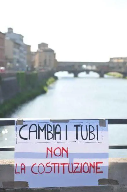 L’umorismo dei fiorentini contro premier e Boschi