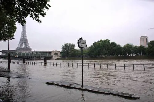 I danni del maltempo in Francia