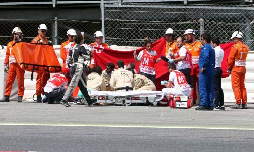 Gp Catalogna, Moto 2, morto in pista il pilota Salom