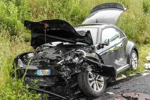 Buonanno, le foto dell'incidente mortale