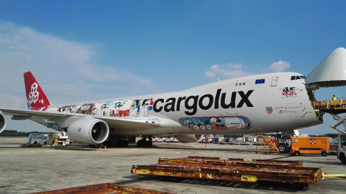 Cargolux, Malpensa tappa del tour mondiale per i 45 anni del vettore