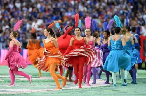 La cerimonia d'apertura di Euro 2016