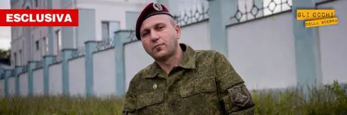 Spartaco, l'alpino parà che combatte per Putin