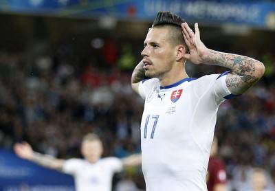 Hamsik sugli scudi: la Slovacchia si impone per 2-1 sulla Russia