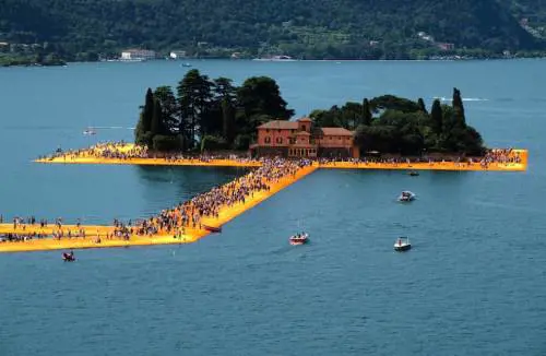 Floating Piers di Christo: guarda la diretta