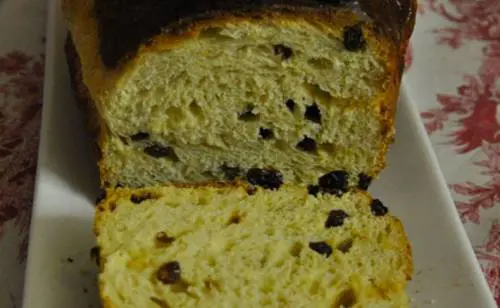 La brioche con l’uvetta