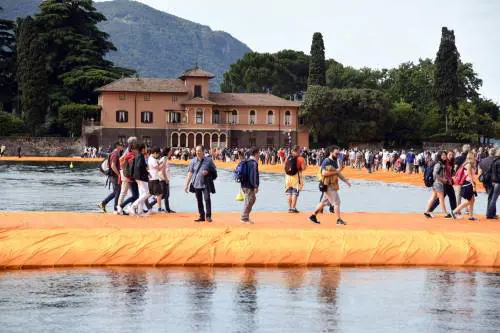 "The Floating Piers", tutti i numeri della passerella sul lago di Iseo