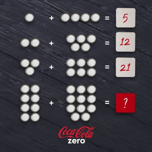 Rompicapo matematico, Coca-Cola ci riprova con un enigma più difficile