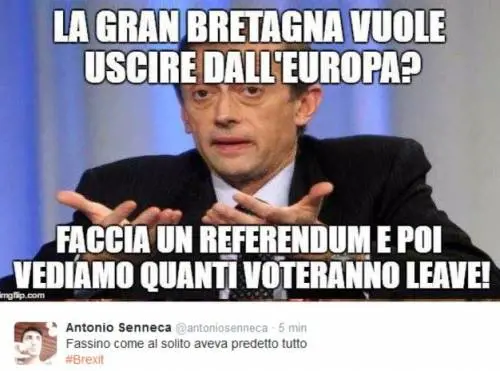 Da Fassino alla famiglia reale quando la Brexit è tutta da ridere