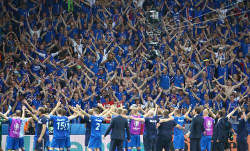 Euro 2016, l'Islanda fa la storia: Inghilterra fuori anche nel calcio