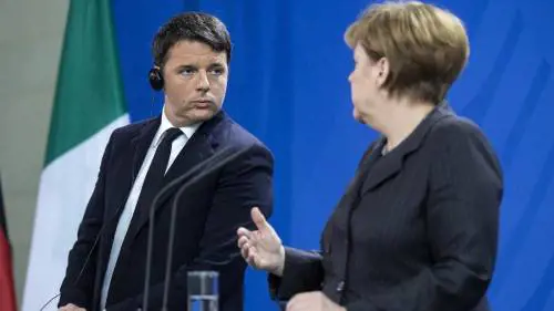 Banche, Merkel, schiaffo a Renzi: "Le regole non si cambiano"