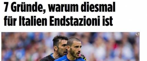 I tedeschi spavaldi: "Così batteremo gli azzurri"