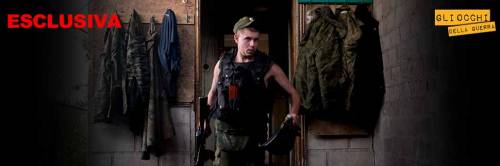 Al fronte con i miliziani separatisti pronti a morire per la Russia