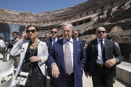 Della Valle: "Il Colosseo è rimasto grande"