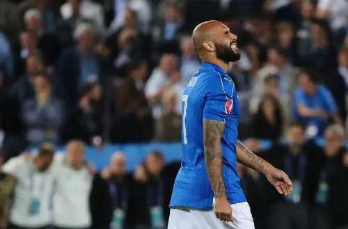 Simone Zaza dopo aver sbagliato il calcio di rigore
