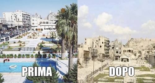 Siria, perché questa foto raffigura solo una balla