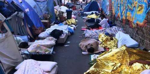 Roma prigioniera dei migranti