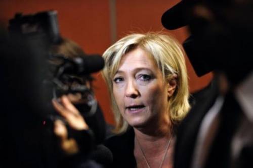 Le banche francesi sbattono la porta in faccia a Marine Le Pen