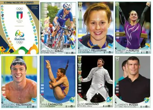 E quarant'anni dopo anche le figurine tornano alle Olimpiadi