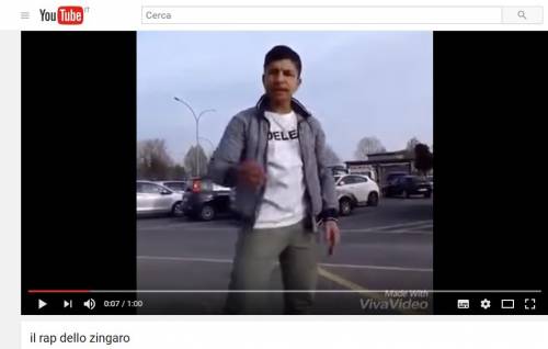 'Il rap dello zingaro', il video che fa indignare gli italiani