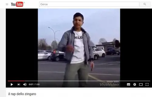 'Il rap dello zingaro', il video che fa indignare gli italiani
