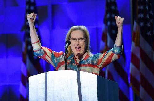 Meryl Streep: "Hillary sarà la prima donna presidente ma non l'ultima"