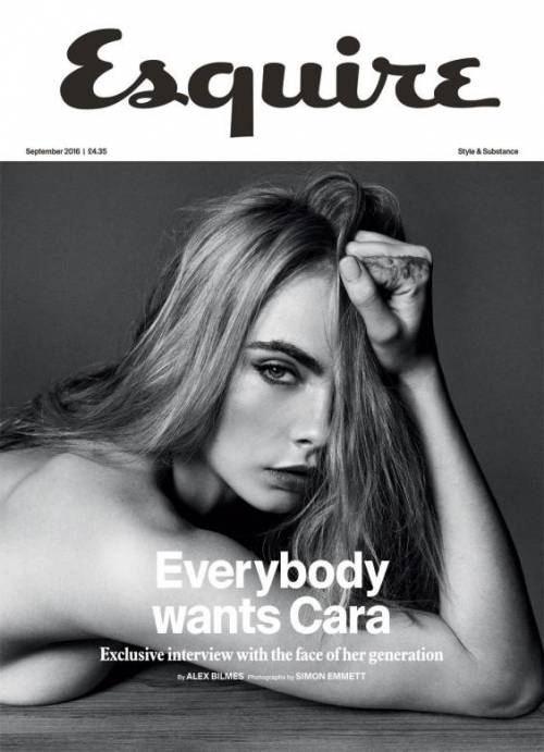 Cara Delevingne si rivela a Esquire: "Ho perso la verginità a 18 anni. Ero sotto antidepressivi, volevo suicidarmi"