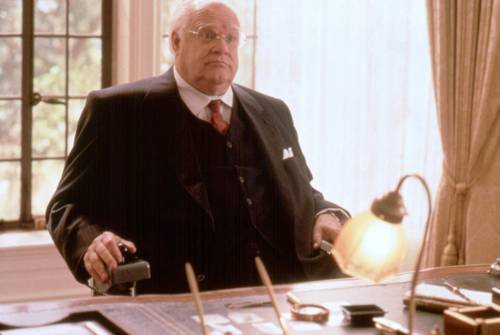 David Huddleston in una scena del film "Il Grande Lebowski"