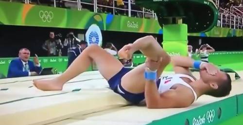Rio 2016, l'infortunio choc del ginnasta Said