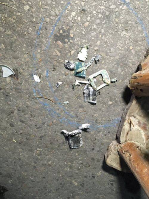 Thailandia, i resti delle bombe