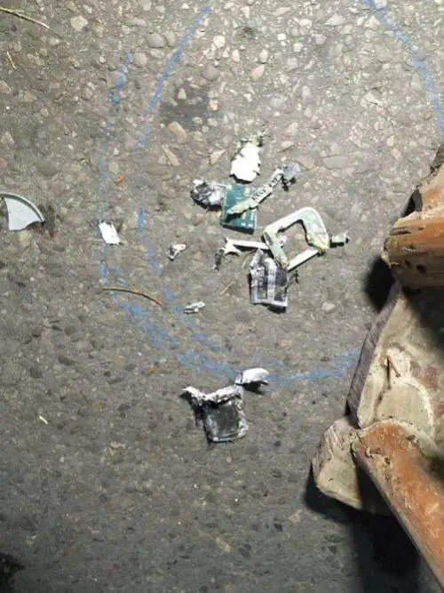 Thailandia, i resti delle bombe