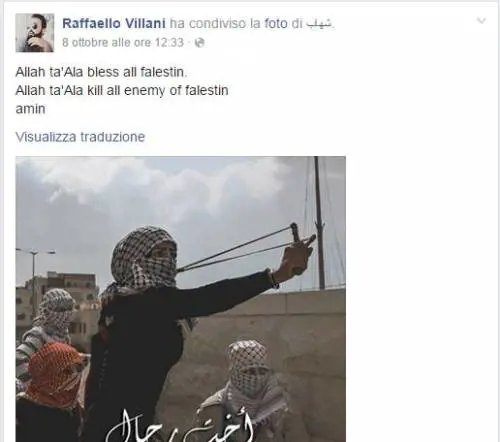 Il segretario dell'università islamica: "Allah uccidi i nemici della Palestina"