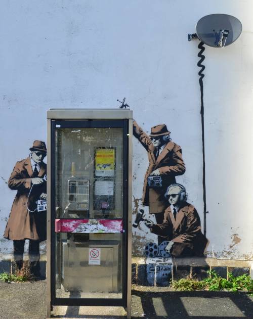 Distrutto un murales da 1 milione di dollari di Banksy
