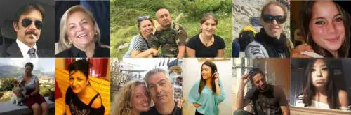 Terremoto, i volti delle vittime e le loro storie