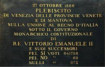 Il plebiscito del Veneto fu una truffa ma la sinistra non vuole dirlo