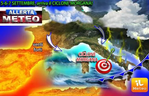 Countdown estate: arriva il ciclone Morgana 